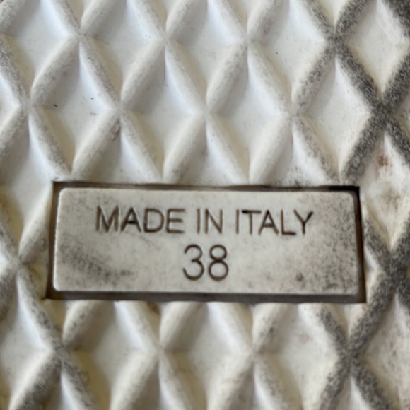 Silver/gray Giuseppe Zanotti leather with silver studs - Picture 12 of 14